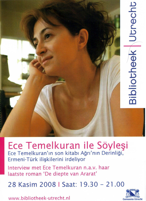 Ece Temelkuran, Umut Literatuur, Bibliotheek van Utrecht